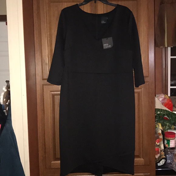 ASOS Curve Dresses & Skirts - Asos Curve Black Dress New! Plus size 18
